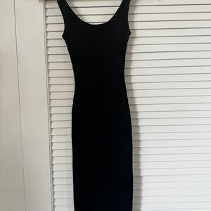 Black pencil dress